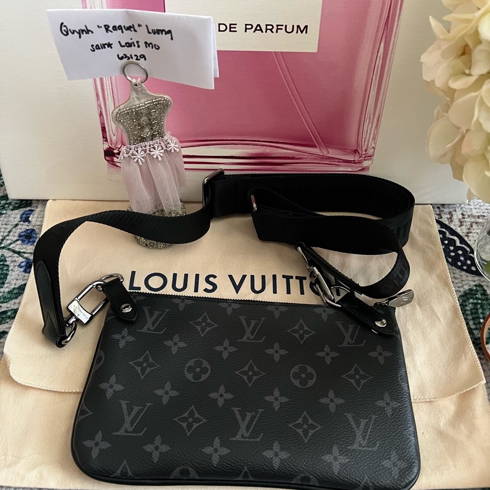 LV trio messenger cross body bag brand new never used